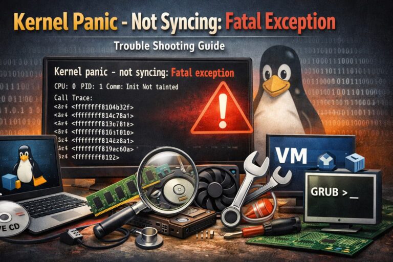 Kernel panic - not syncing: Fatal exception